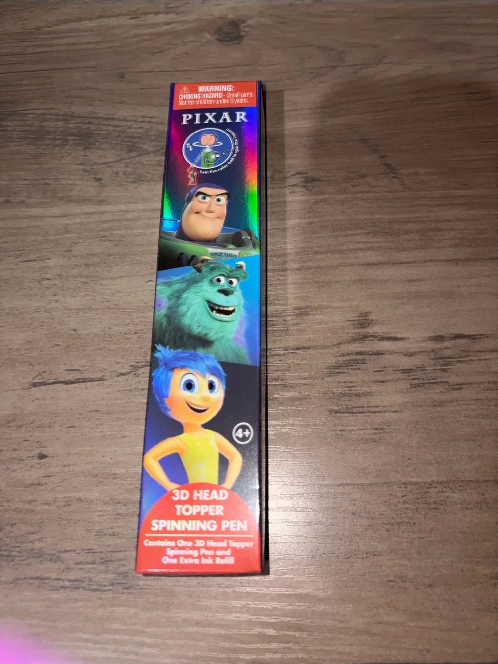 🆕💜 Disney Pixar 3D Head Topper Spinning Pen Mystery Blind Box NIB Monogram